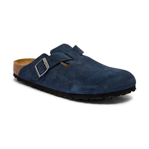 Birkenstock Skórzane mule Boston LEVE ze sklepu Gomez Fashion Store w kategorii Klapki damskie - zdjęcie 184307727
