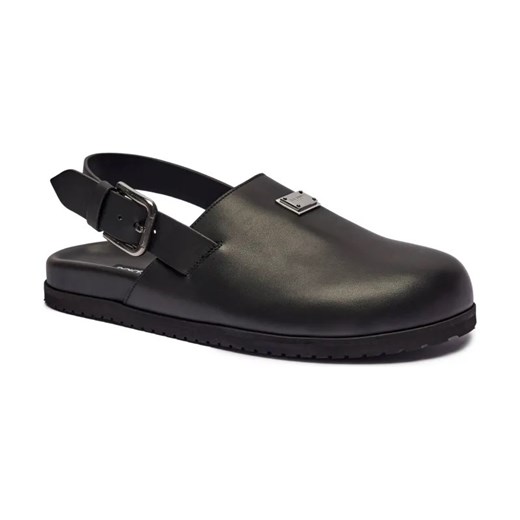 Dolce & Gabbana Skórzane mule ze sklepu Gomez Fashion Store w kategorii Klapki męskie - zdjęcie 184307775