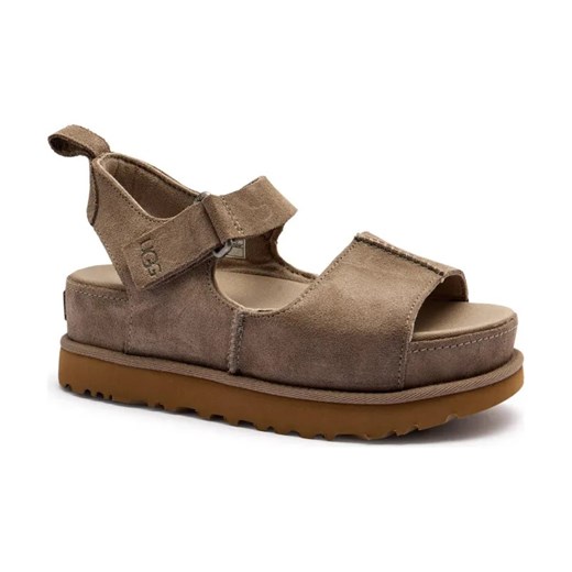 UGG Skórzane sandały W GOLDENSTAR HI ze sklepu Gomez Fashion Store w kategorii Sandały damskie - zdjęcie 184307789