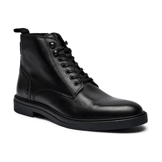 BOSS BLACK Skórzane buty wysokie Calev ze sklepu Gomez Fashion Store w kategorii Buty zimowe męskie - zdjęcie 184307808