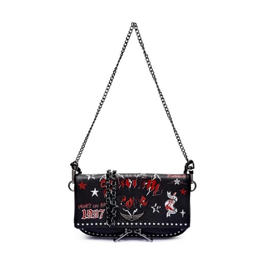 Zadig&Voltaire Skórzana kopertówka ROCK NANO ze sklepu Gomez Fashion Store w kategorii Kopertówki - zdjęcie 184307846