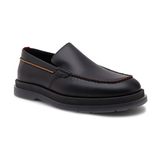 HUGO Skórzane mokasyny ze sklepu Gomez Fashion Store w kategorii Mokasyny męskie - zdjęcie 184307956