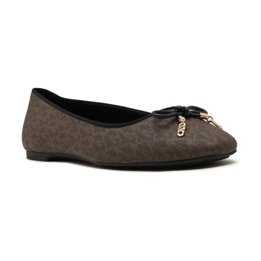 Michael Kors Baleriny | z dodatkiem skóry ze sklepu Gomez Fashion Store w kategorii Balerinki - zdjęcie 184307958