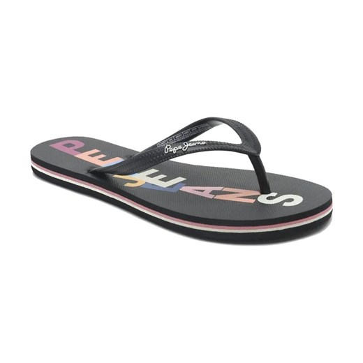 Pepe Jeans London Japonki RAKE LETTERS ze sklepu Gomez Fashion Store w kategorii Klapki damskie - zdjęcie 184308009