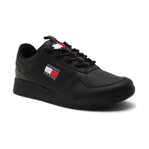 Tommy Jeans Skórzane sneakersy FLEXI RUNNER ze sklepu Gomez Fashion Store w kategorii Buty sportowe męskie - zdjęcie 184308016