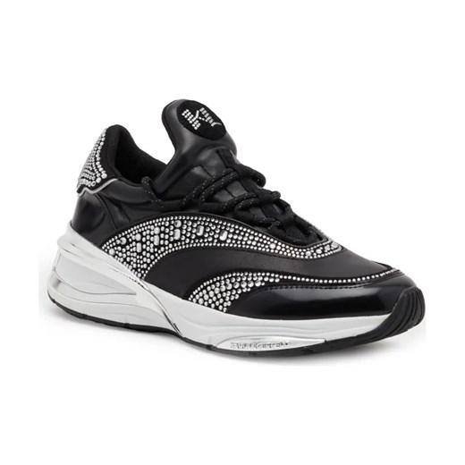 Karl Lagerfeld Sneakersy SPREE Regalia Sock Mix | z dodatkiem skóry ze sklepu Gomez Fashion Store w kategorii Buty sportowe damskie - zdjęcie 184308075