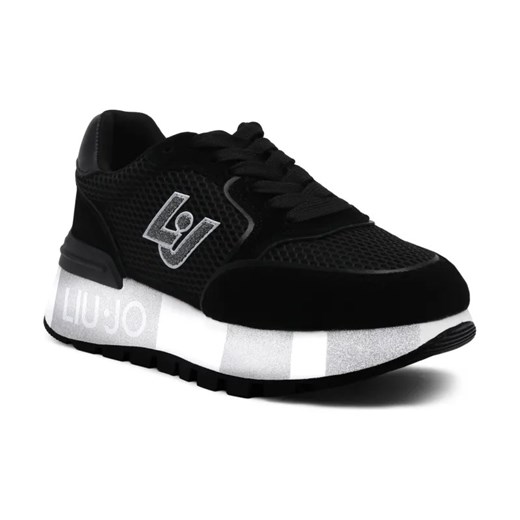 Liu Jo Sneakersy AMAZING 25 | z dodatkiem skóry ze sklepu Gomez Fashion Store w kategorii Buty sportowe damskie - zdjęcie 184308078