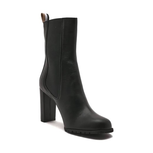BOSS BLACK Skórzane botki Scarlet ze sklepu Gomez Fashion Store w kategorii Botki - zdjęcie 184308079