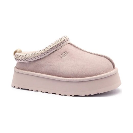 UGG Skórzane mule W TAZZ | z dodatkiem wełny ze sklepu Gomez Fashion Store w kategorii Śniegowce damskie - zdjęcie 184308096