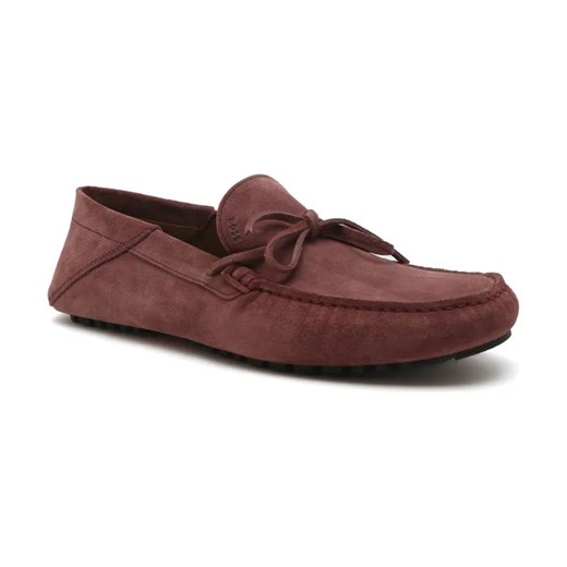 BOSS BLACK Skórzane mokasyny Driver_Mocc_sdl ze sklepu Gomez Fashion Store w kategorii Mokasyny męskie - zdjęcie 184308097