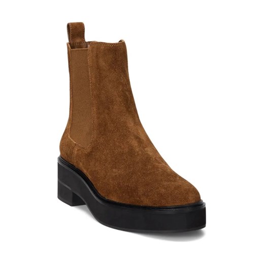LAUREN RALPH LAUREN Skórzane sztyblety ADRIANNA ze sklepu Gomez Fashion Store w kategorii Botki - zdjęcie 184308118