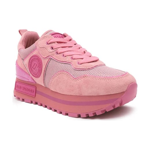 Liu Jo Sneakersy MAXI WONDER 52 | z dodatkiem skóry Liu Jo 36 Gomez Fashion Store wyprzedaż