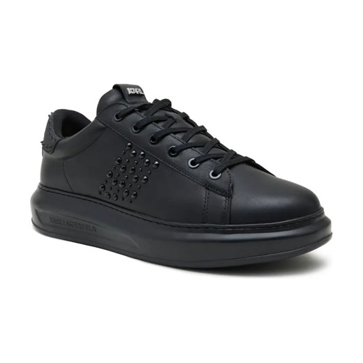 Karl Lagerfeld Skórzane sneakersy KAPRI ze sklepu Gomez Fashion Store w kategorii Buty sportowe męskie - zdjęcie 184308146