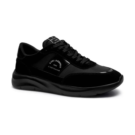 Karl Lagerfeld Skórzane sneakersy SERGER Maison Band ze sklepu Gomez Fashion Store w kategorii Buty sportowe męskie - zdjęcie 184308149