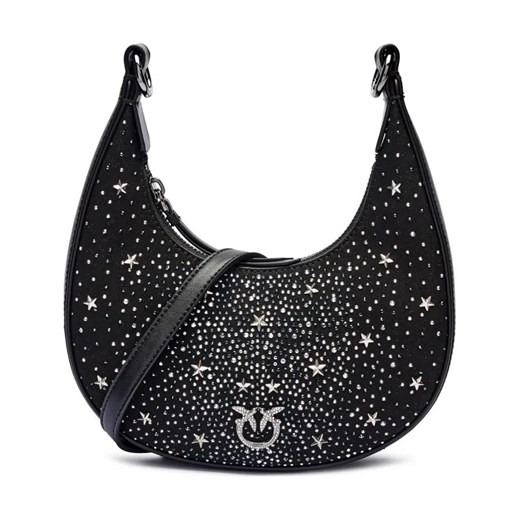 Pinko Skórzane hobo BRIOCHE MINI ze sklepu Gomez Fashion Store w kategorii Torebki hobo - zdjęcie 184308167
