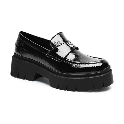 HUGO Skórzane loafersy Kris ze sklepu Gomez Fashion Store w kategorii Półbuty damskie - zdjęcie 184308175