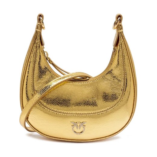 Pinko Skórzane hobo BRIOCHE MINI ze sklepu Gomez Fashion Store w kategorii Torebki hobo - zdjęcie 184308225