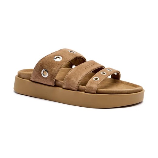 INUIKII Skórzane klapki TILDA ze sklepu Gomez Fashion Store w kategorii Klapki damskie - zdjęcie 184308236