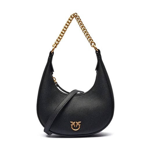 Pinko Skórzane hobo BRIOCHE MINI ze sklepu Gomez Fashion Store w kategorii Torebki hobo - zdjęcie 184308246