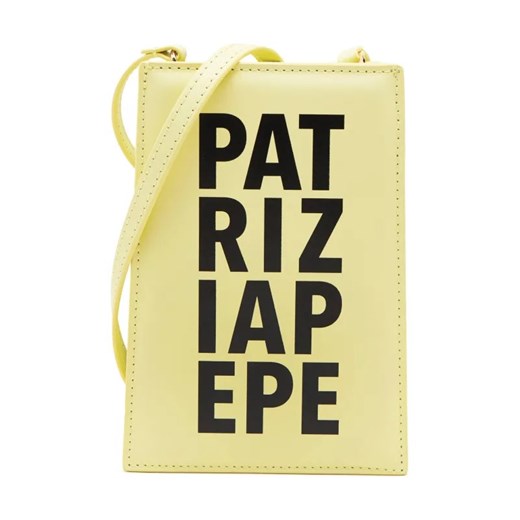 Patrizia Pepe Skórzana torebka na telefon Patrizia Pepe One Size okazja Gomez Fashion Store