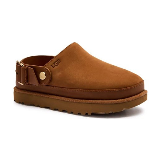 UGG Skórzane mule W GolderStar Villa Clog ze sklepu Gomez Fashion Store w kategorii Klapki damskie - zdjęcie 184308267