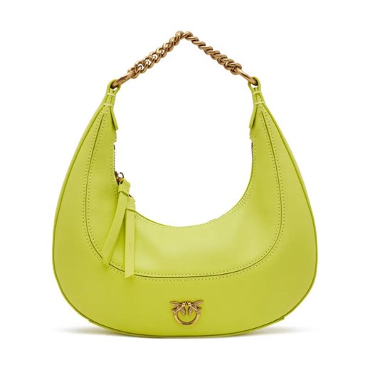 Pinko Skórzane hobo brioche mini morb ze sklepu Gomez Fashion Store w kategorii Torebki hobo - zdjęcie 184308269