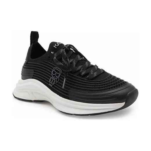 Karl Lagerfeld Sneakersy LUX FINESSE Plexikonic Pull On | z dodatkiem skóry ze sklepu Gomez Fashion Store w kategorii Buty sportowe damskie - zdjęcie 184308287