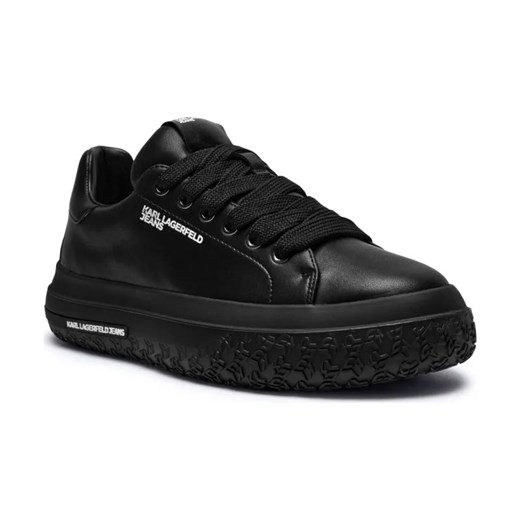 Karl Lagerfeld Jeans Skórzane sneakersy KLJ KUP ze sklepu Gomez Fashion Store w kategorii Buty sportowe męskie - zdjęcie 184308437