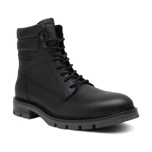 Tommy Hilfiger Skórzane trapery WARM PADDED ze sklepu Gomez Fashion Store w kategorii Buty zimowe męskie - zdjęcie 184308456