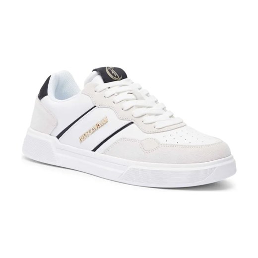 Just Cavalli Skórzane sneakersy FONDO MINIMAL DIS. 4 ze sklepu Gomez Fashion Store w kategorii Buty sportowe męskie - zdjęcie 184308466