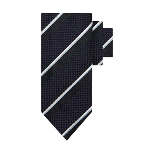BOSS BLACK Jedwabny krawat C-TIE CM 7.5 CIR.253 ze sklepu Gomez Fashion Store w kategorii Krawaty - zdjęcie 184308488