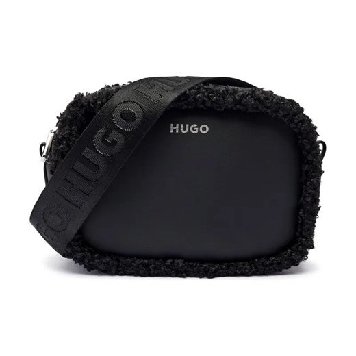 HUGO Listonoszka Bel SM | shearling ze sklepu Gomez Fashion Store w kategorii Listonoszki - zdjęcie 184308496