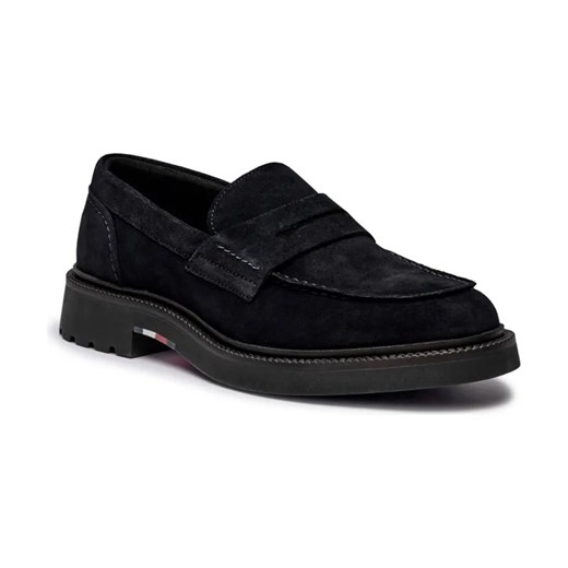 Tommy Hilfiger Skórzane loafersy COMFORT ze sklepu Gomez Fashion Store w kategorii Mokasyny męskie - zdjęcie 184308539