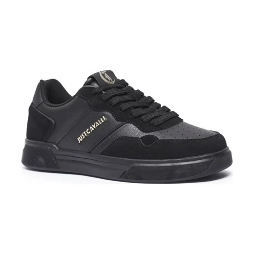Just Cavalli Skórzane sneakersy FONDO MINIMAL DIS. 4 ze sklepu Gomez Fashion Store w kategorii Buty sportowe męskie - zdjęcie 184308579