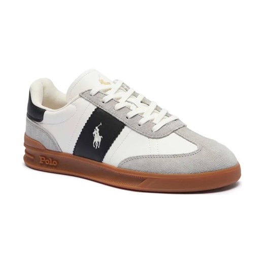 POLO RALPH LAUREN Skórzane sneakersy ze sklepu Gomez Fashion Store w kategorii Buty sportowe męskie - zdjęcie 184308619
