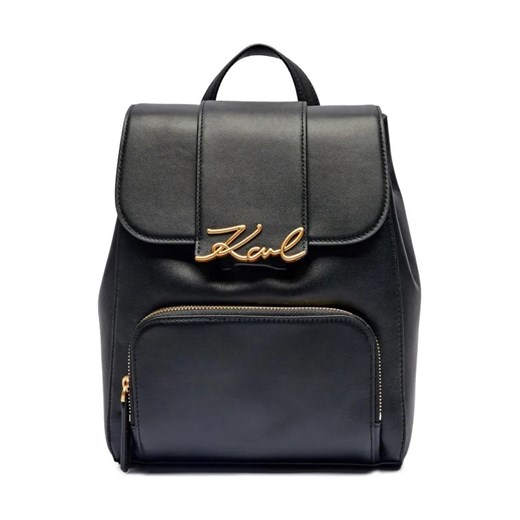 Karl Lagerfeld Skórzany plecak K/SIGNATURE ze sklepu Gomez Fashion Store w kategorii Plecaki - zdjęcie 184308688