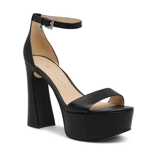 Guess Skórzane sandały na słupku ze sklepu Gomez Fashion Store w kategorii Sandały damskie - zdjęcie 184308706