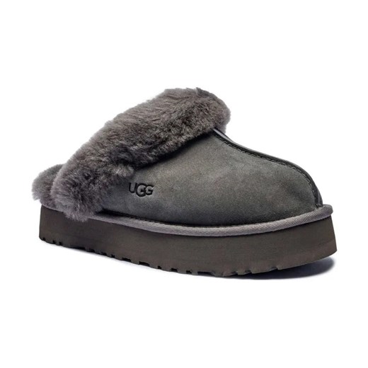 UGG Skórzane obuwie domowe DISQUETTE ze sklepu Gomez Fashion Store w kategorii Kapcie damskie - zdjęcie 184308757