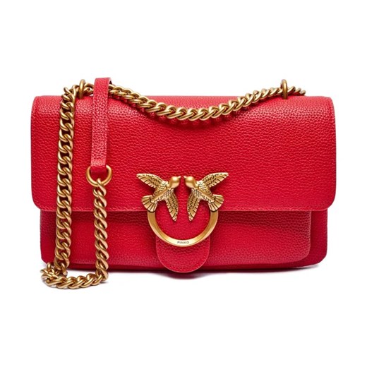 Pinko Skórzana torebka na ramię LOVE ONE SOFT MINI ze sklepu Gomez Fashion Store w kategorii Listonoszki - zdjęcie 184308785