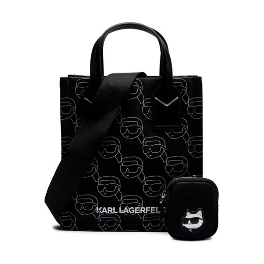 Karl Lagerfeld Torebka na ramię + saszetka Ikon ze sklepu Gomez Fashion Store w kategorii Listonoszki - zdjęcie 184308797