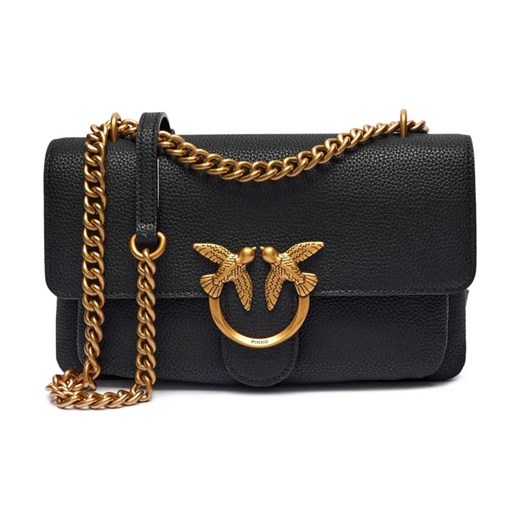 Pinko Skórzana torebka na ramię LOVE ONE SOFT MINI ze sklepu Gomez Fashion Store w kategorii Listonoszki - zdjęcie 184308816