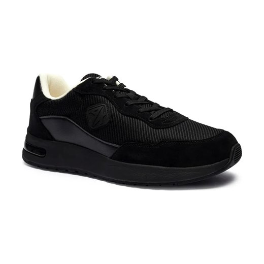 Armani Exchange Sneakersy ENGLISH | z dodatkiem skóry ze sklepu Gomez Fashion Store w kategorii Buty sportowe męskie - zdjęcie 184308839