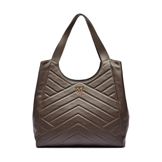 Pinko Skórzana shopperka PUZZLE ze sklepu Gomez Fashion Store w kategorii Torby Shopper bag - zdjęcie 184308856
