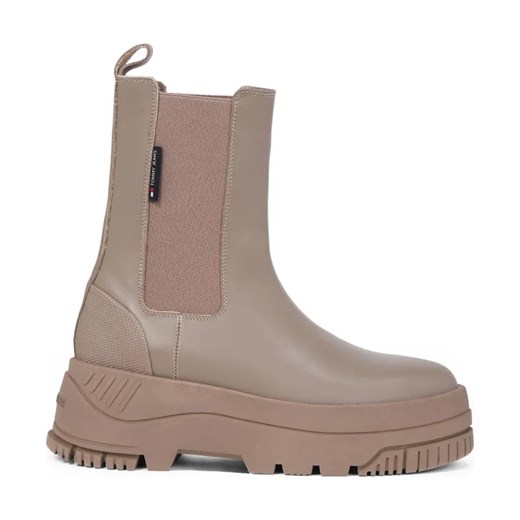Tommy Jeans Skórzane sztyblety ze sklepu Gomez Fashion Store w kategorii Botki - zdjęcie 184308859