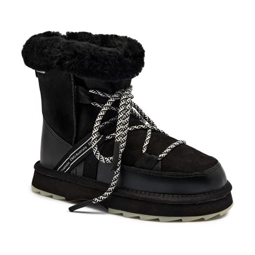 EMU Australia Skórzane śniegowce Blurred | z dodatkiem wełny ze sklepu Gomez Fashion Store w kategorii Śniegowce damskie - zdjęcie 184308915