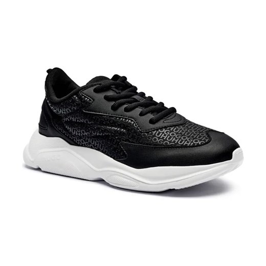 HUGO Sneakersy Leon_runn_mono ze sklepu Gomez Fashion Store w kategorii Buty sportowe męskie - zdjęcie 184309068