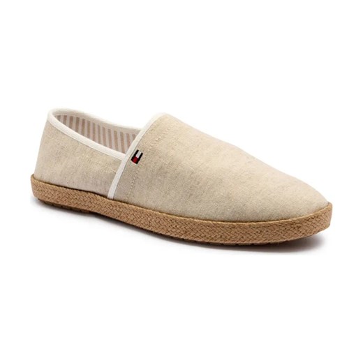 Tommy Hilfiger Lniane espadryle CHAMBRAY ze sklepu Gomez Fashion Store w kategorii Espadryle męskie - zdjęcie 184309079