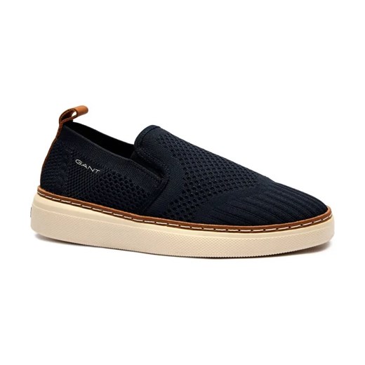 Gant Slip on San Prep | z dodatkiem skóry ze sklepu Gomez Fashion Store w kategorii Trampki męskie - zdjęcie 184309139