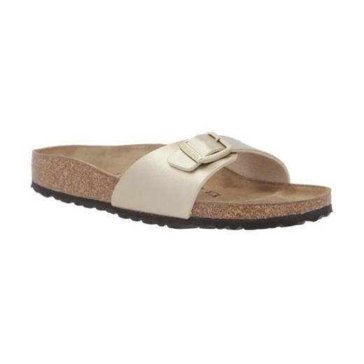 Klapki damskie BIRKENSTOCK z tkaniny bez zapięcia na lato 