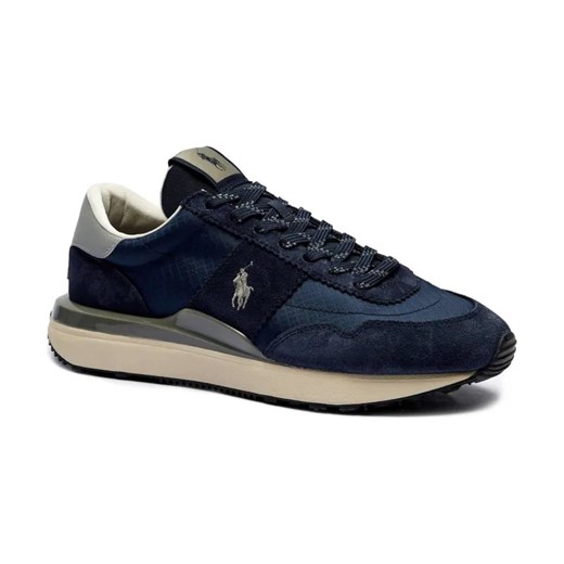 POLO RALPH LAUREN Skórzane sneakersy TRAIN ze sklepu Gomez Fashion Store w kategorii Buty sportowe męskie - zdjęcie 184309235
